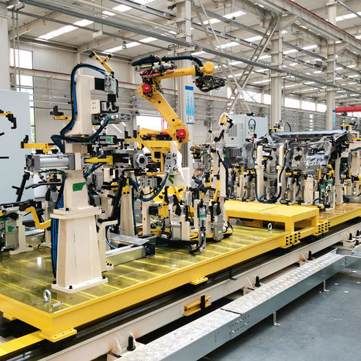 Engine compartment assembly intelligent automatic production line